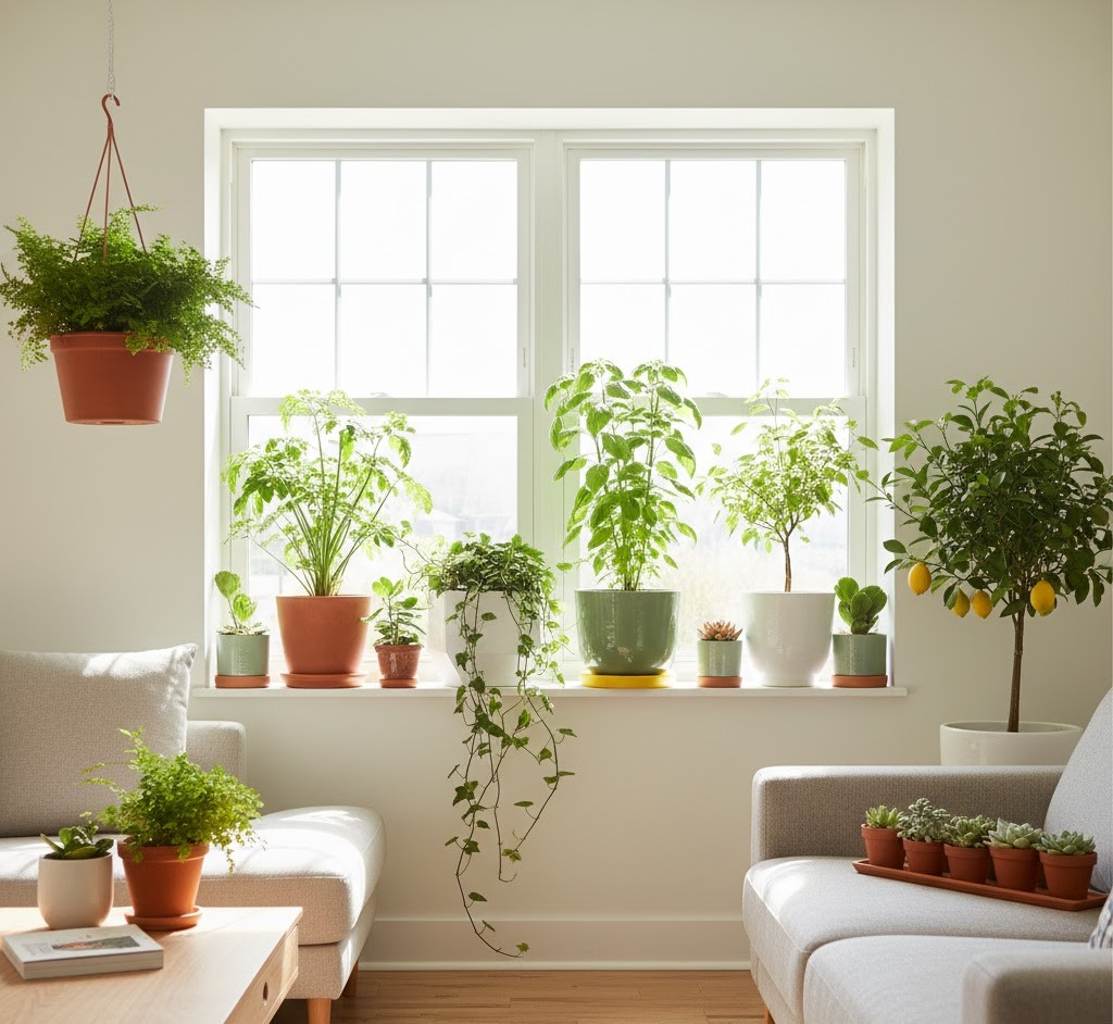 Starter plants ready to grow