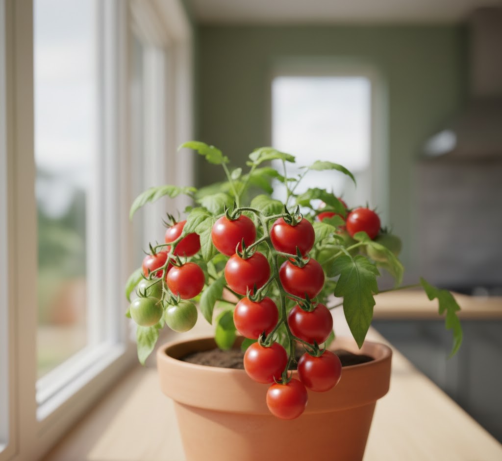 Vegetable starter kit for windowsill